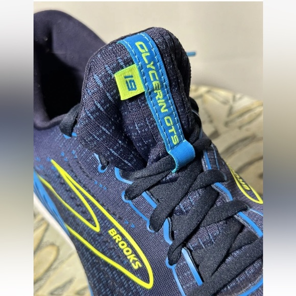 Brooks Other - Brooks Glycerin 19 Mens Running Shoes Navy Nightlife Size 12